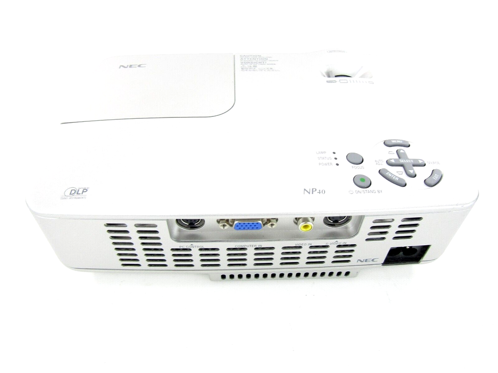 NEC NP40 DLP Lightweight Portable Projector