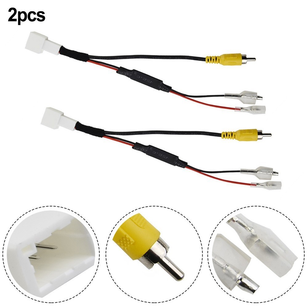 Cable Connector Reversing Camera 4 Pins Car Accessories Reversing Camera