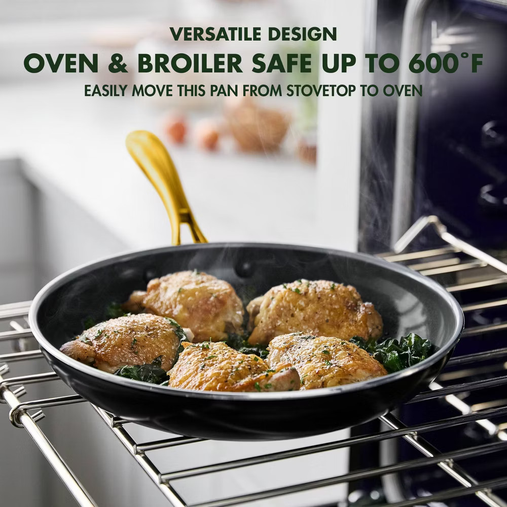 GreenPan Studio 10" Open Frypan - Black