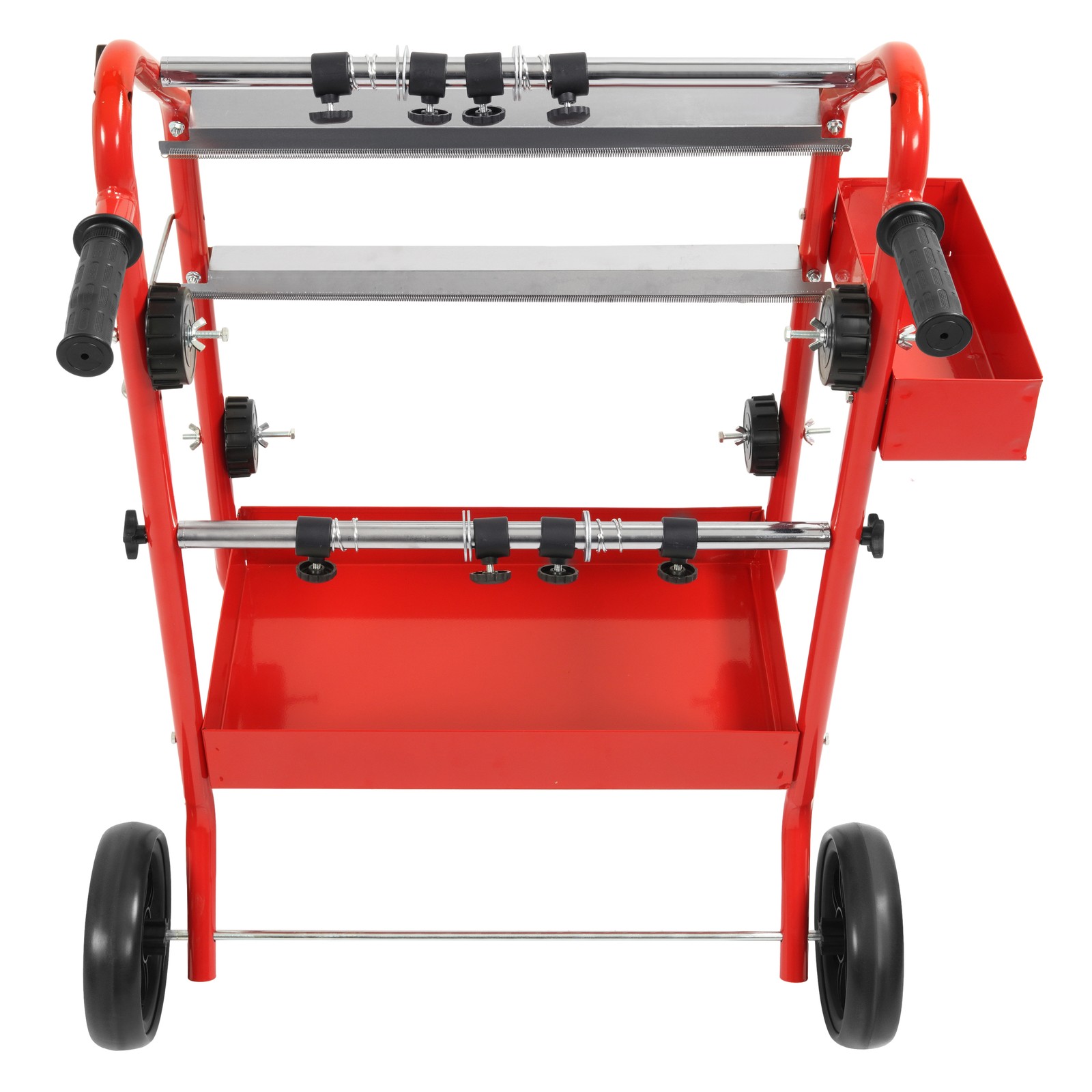 18" Mobile Multi-Roll Masking Machine Dispenser w/ 2 Paper Bars for Auto Body