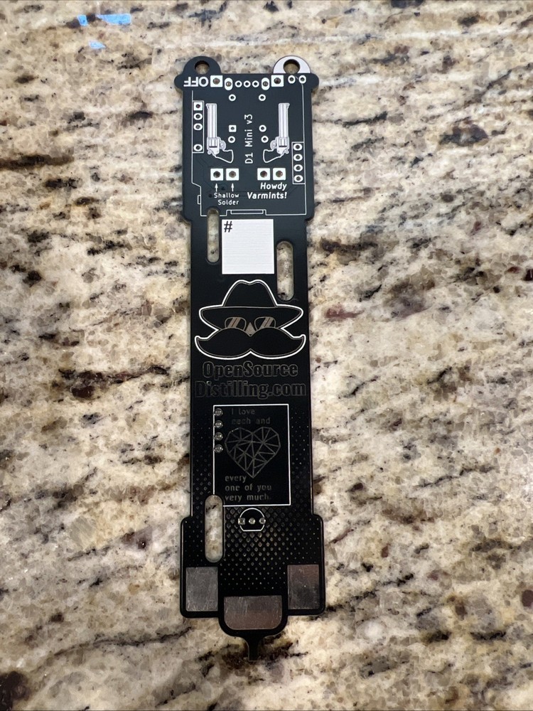 iSpindel (Tilt) Main Board For Wireless Digital Hydrometer/Thermometer
