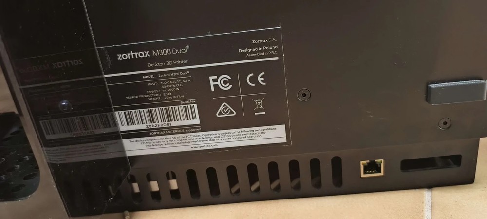 Zortrax M300 Dual 3D printer