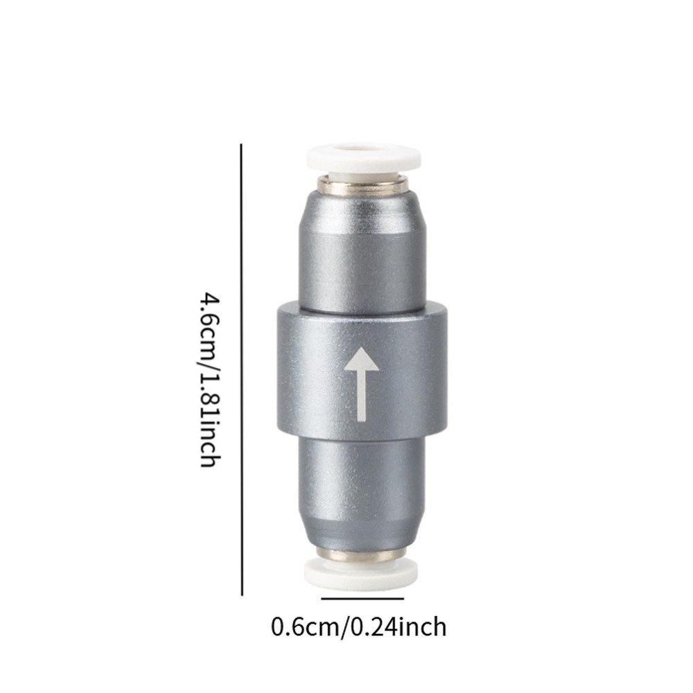 Fish Check Valve CO2 Line Tubing Regulator CO2 Diffuser