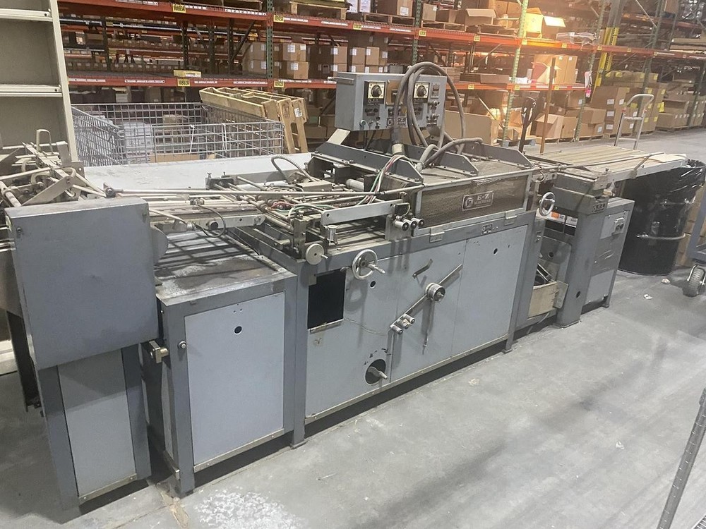 EZ MACHINE AUTO TABBING MACHINE.
