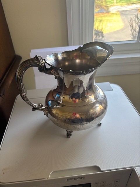 Oneida Silver Plated Water Pitcher
