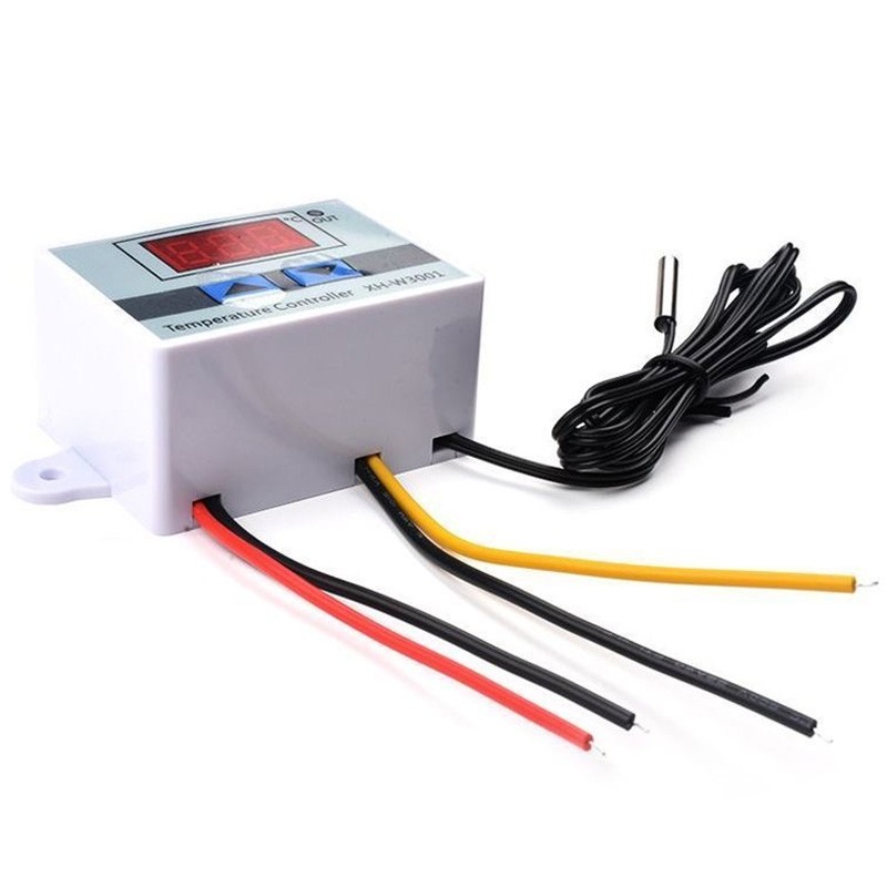 4Pc AC110-220V Digital Temperature Controllers Incubator Thermostat Switch Probe