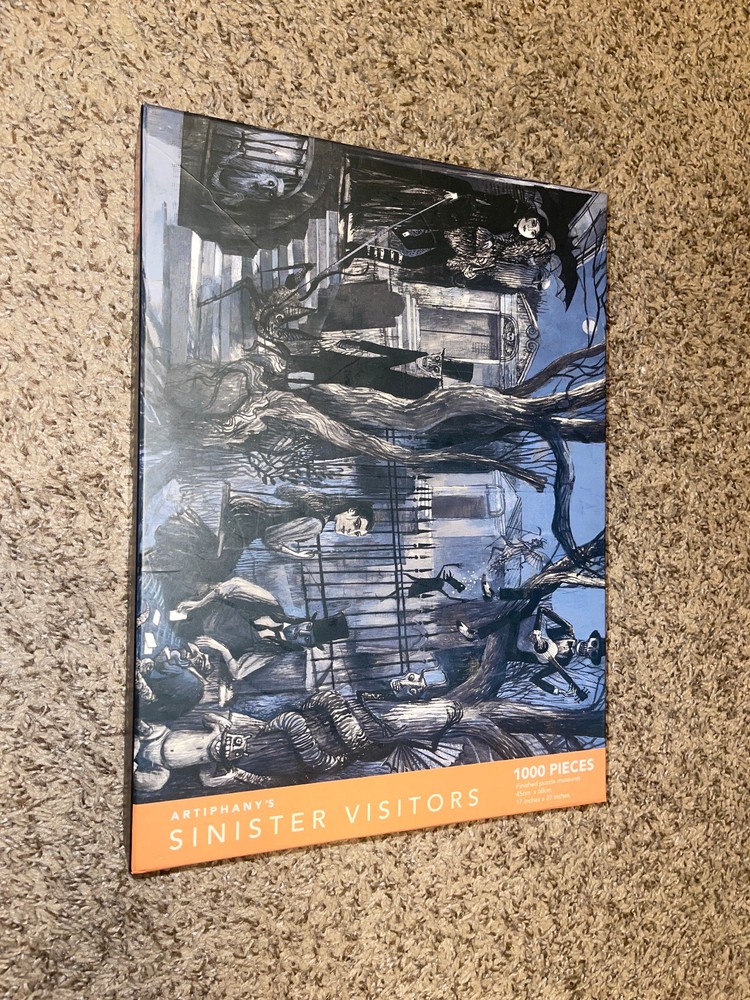 ARTIPHANY SINISTER VISITORS PUZZLE. COMPLETE