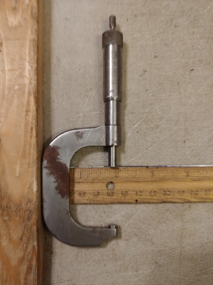 MILLERS FALLS MICROMETER 1 - 2 INCH