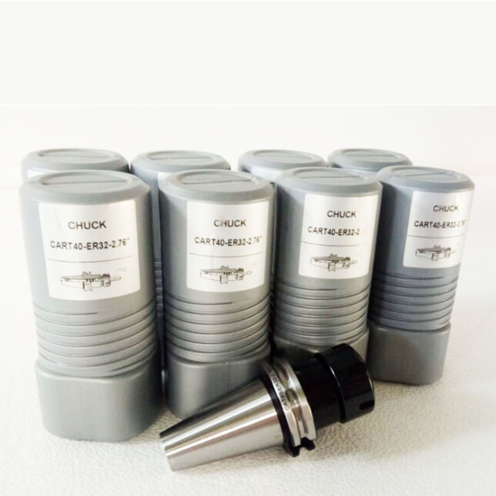 8 PCS Cat40-ER32 Shank Numerical Control Holder Milling Lathe Chuck Tool 2.76"