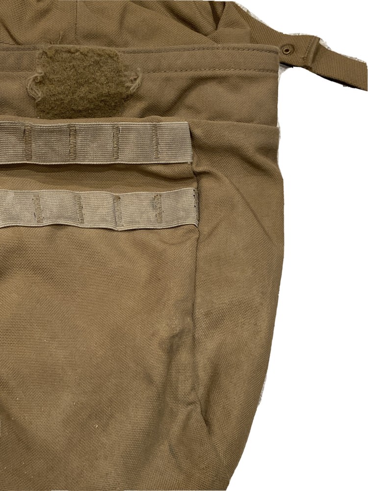 USMC Issue Marine Corps Mag Dump Pouch w/Barrel Lock ** Coyote ** Missing/Snap