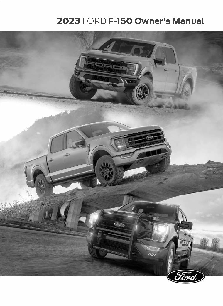 2023 Ford F-150 Owners Manual User Guide PRINTED HARD COPY