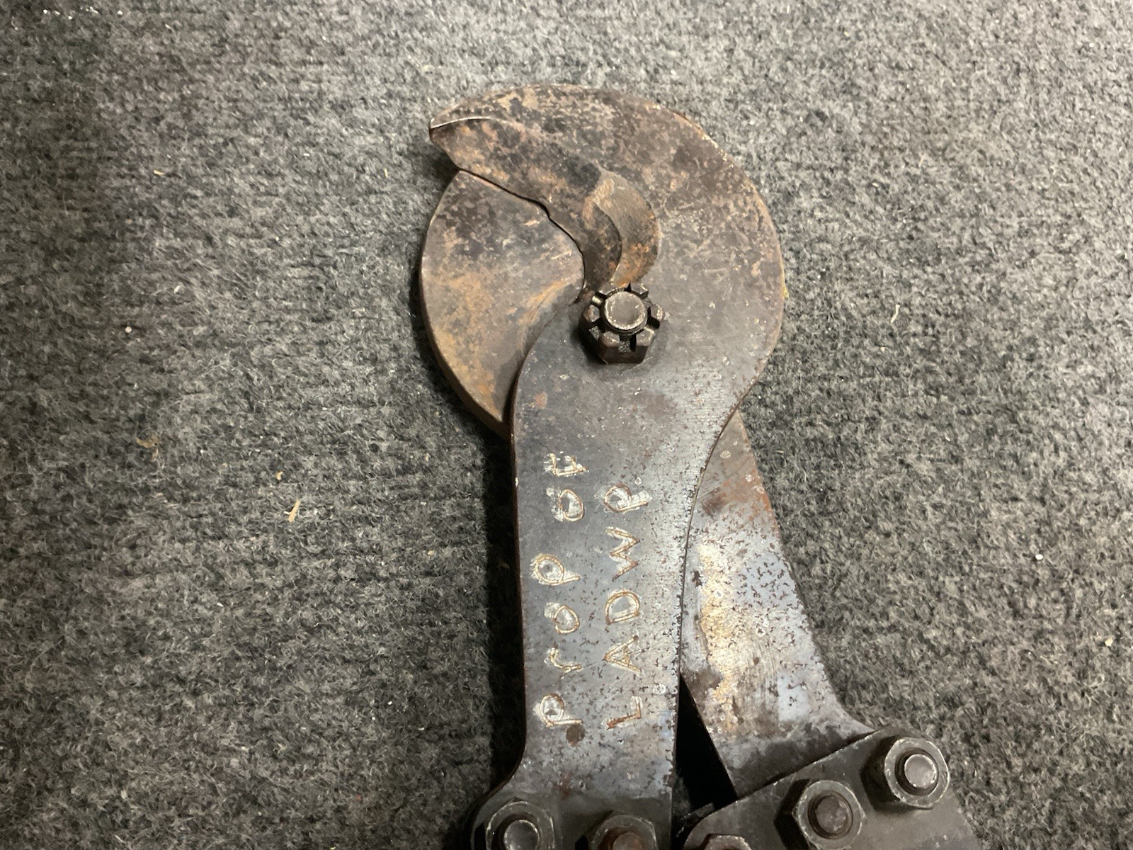 Lot of 2 Greenlee 756 Ratchet Cable Cutters