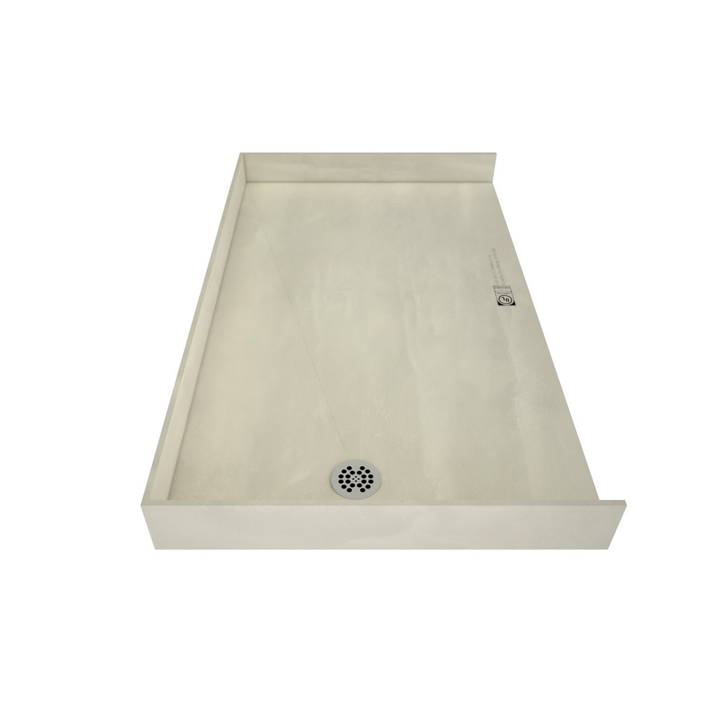 Tile Redi 3060LBF Redi Base 30" x 60" Rectangular Barrier - Chrome