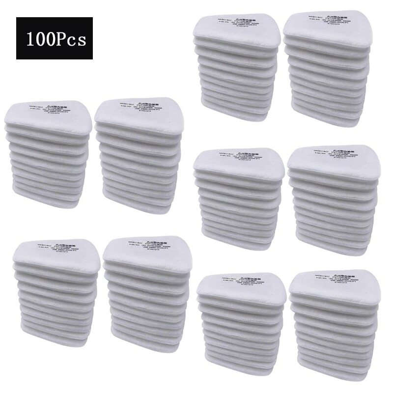 10/20/50Pcs 5N11 Cotton Filter Replacement For 6200 6800 7502 Respirator Filters