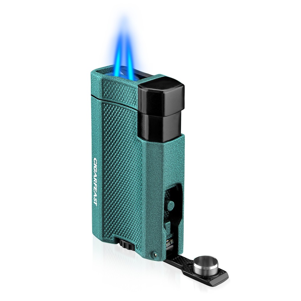 Torch Lighter Butane Refillable Dual Jet Flame Adjustable Windproof Lighter Gift