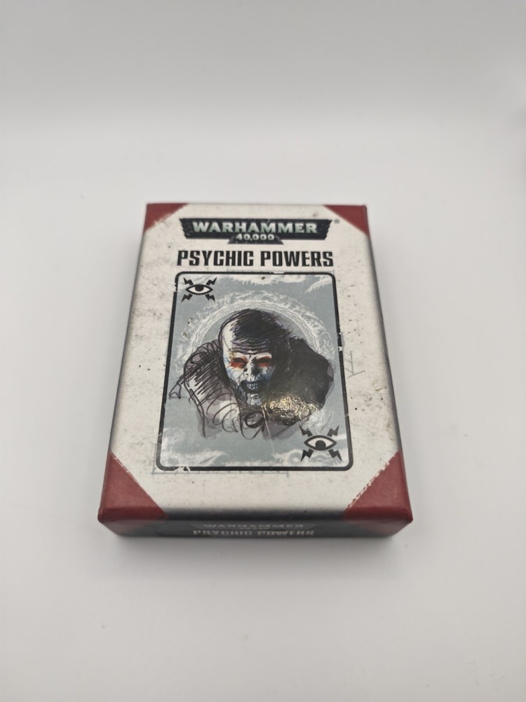 Warhammer 40,000 7th Edition - Psychic Powers Deck - Games Workshop 2014