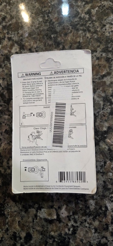 TZ Revesible Spray Tip 245