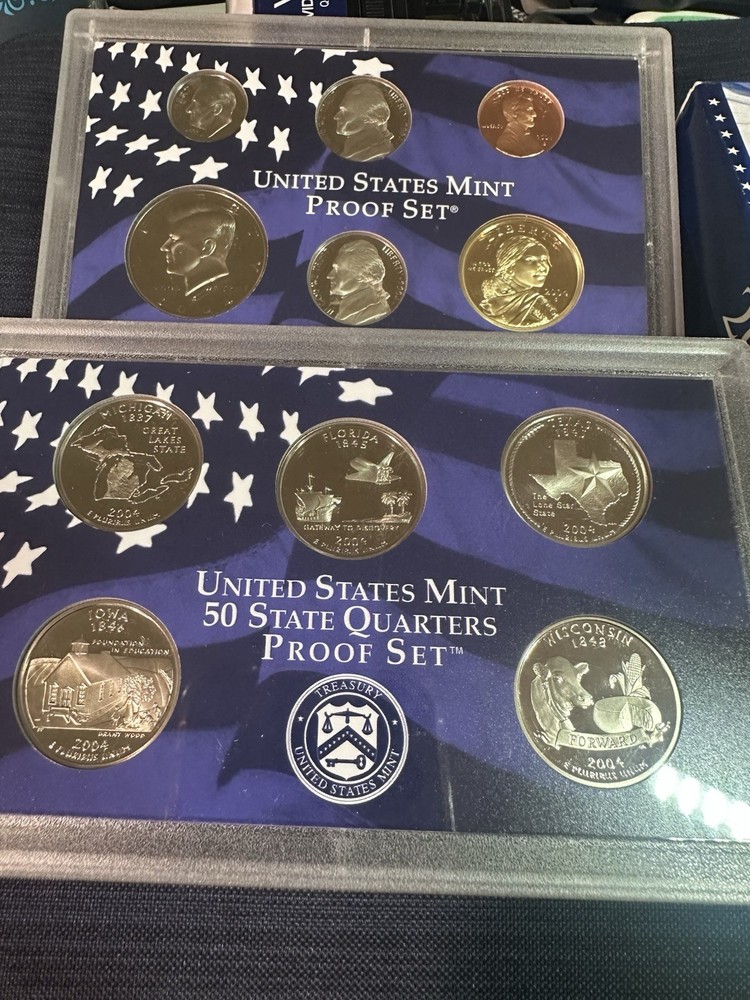 2004 Clad Proof Set U.S. Mint Original Government Packaging OGP COA