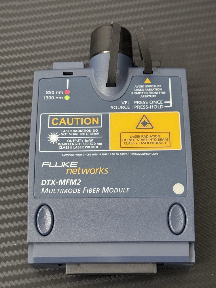 FLUKE NETWORKS DTX-MFM2 MULTIMODE FIBER MODULE