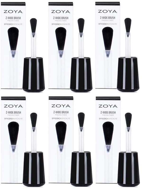 Zoya Nail Polish  Wide Brush 6-Pack.