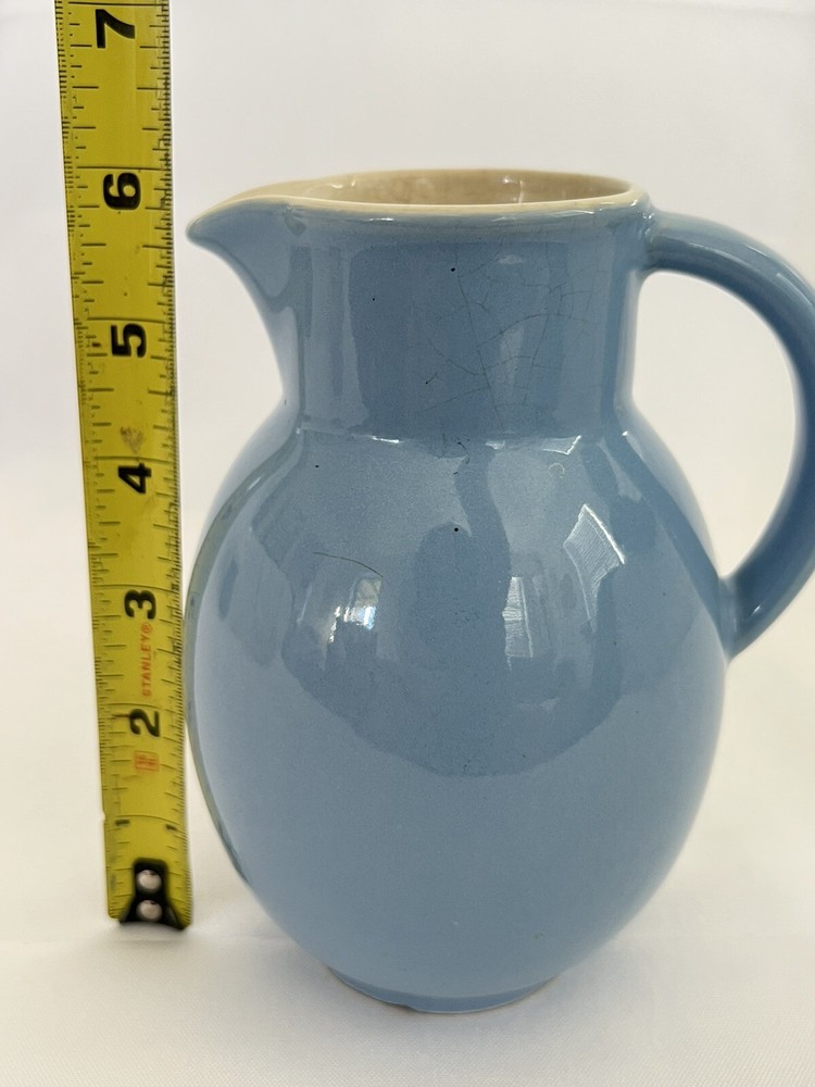 Steuler Germany Studio Art Pottery Pitcher Signed Vintage