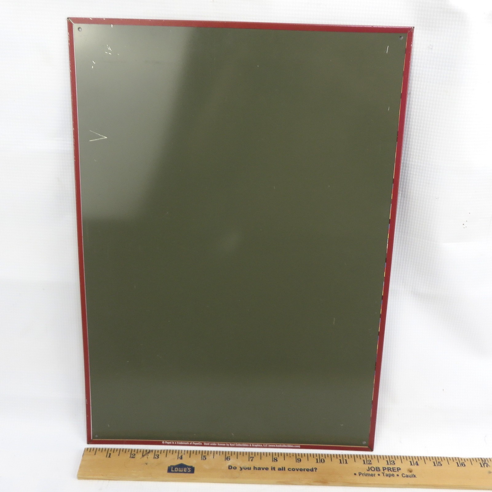 PEPSI METAL SIGN Bathing Beauty Pin-Up Faux Vintage 12 x 17" Girl Woman Swimsuit