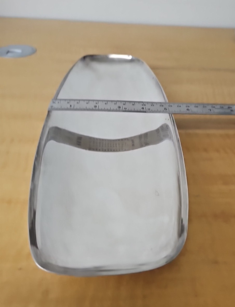 F.B. Rogers Silverplate Oval Serving Dish Bread Tray Silver 13 3/4"