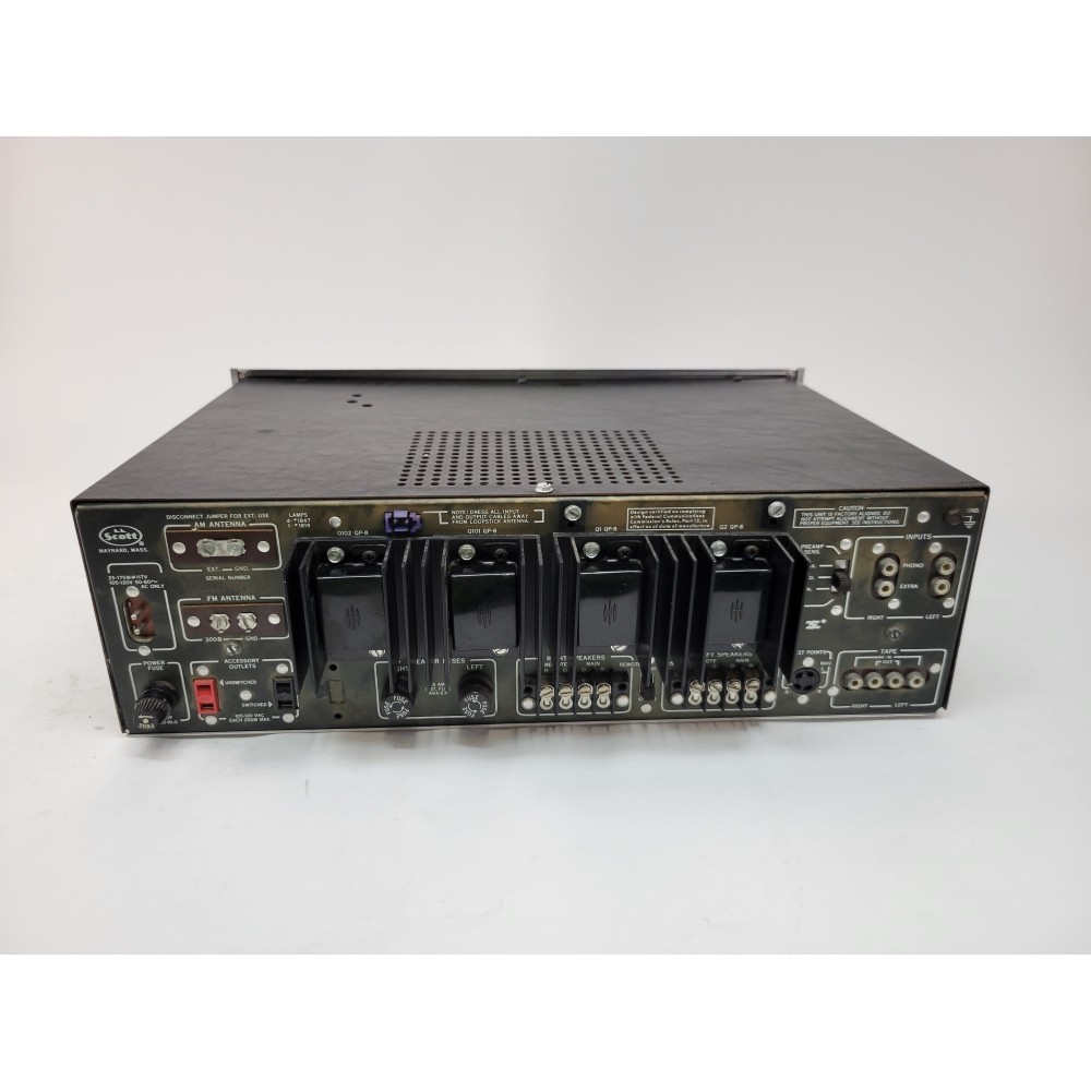Vintage Scott Stereomaster 388-B Stereo Receiver - Tested, SEE NOTES