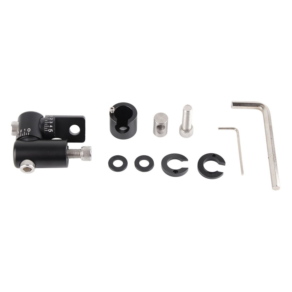 Adjustable Compound Bow Rod Stabilizer Archery Single Sided V‑Bar for Quick WT