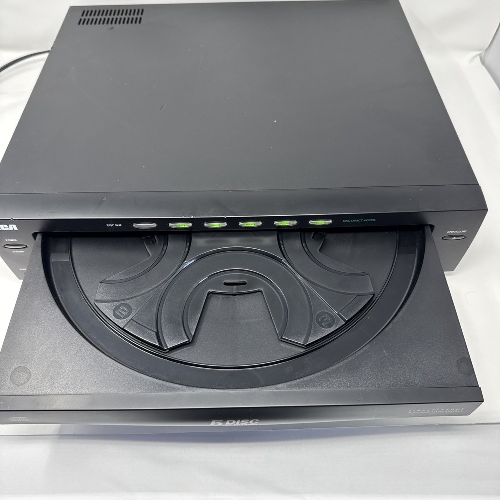 RCA 5 Disc CD Changer, 5 Disc CD Player, CD Player