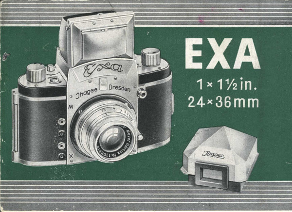 Ihagee EXA I Instruction Manual