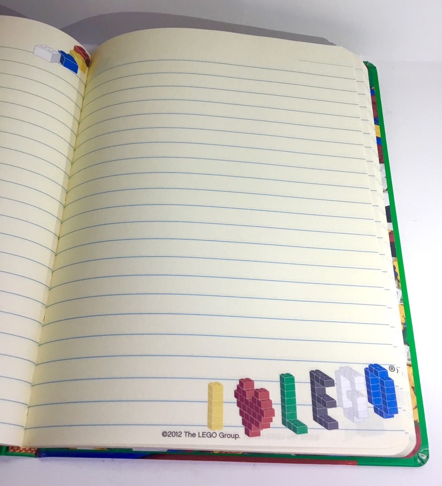 2012 LEGO Journal 8” X 6” 80 pgs. NEW