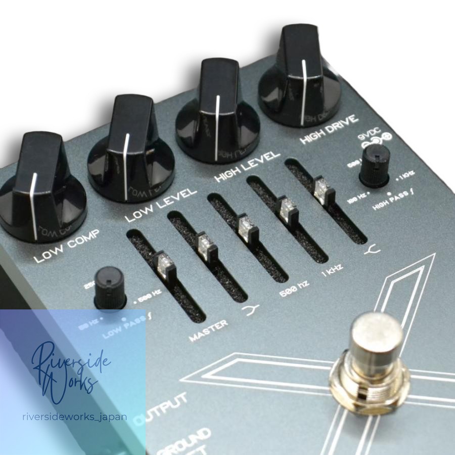 Darkglass Microtubes X7 Compact Bass Distortion Effect Pedal