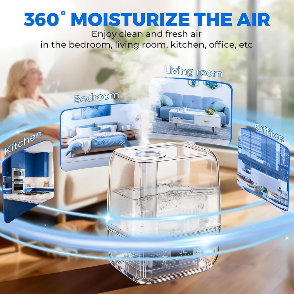 30-Pack Water Filter Sponge for LEVOIT Humidifiers - Breathe Fresh Air