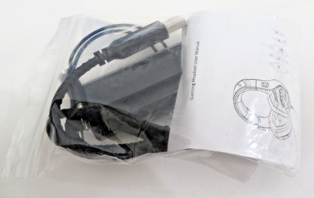 in-line USB controller for the Vankyo CM7000 Commander gaming headset & Adapter