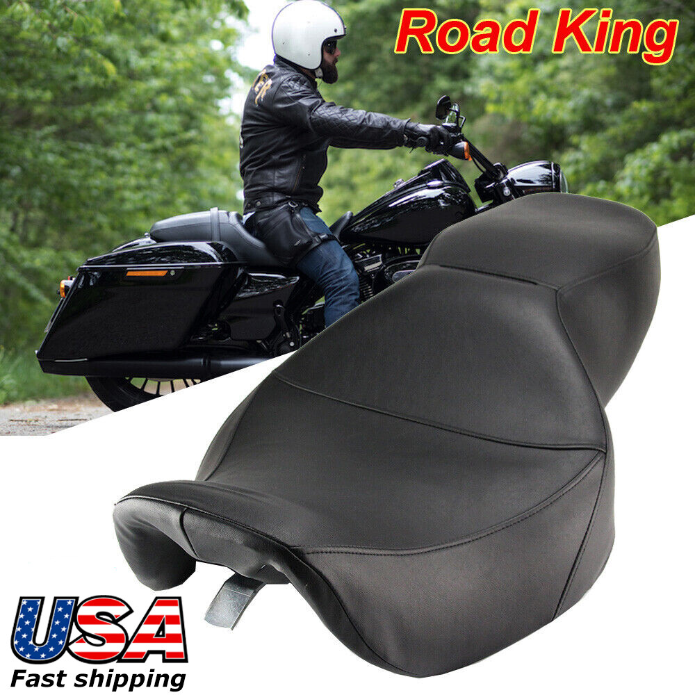 Low-Profile Seat For Harley Road King FLHR 1997-2007 2006-2007 Street Glide FLHX