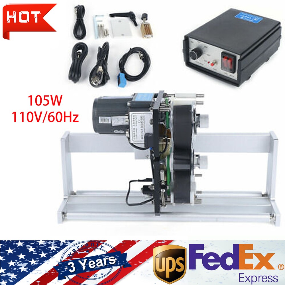Automatic Electric Hot Stamp Ribbon Code Printer Ribbon Coding Machine HP-241
