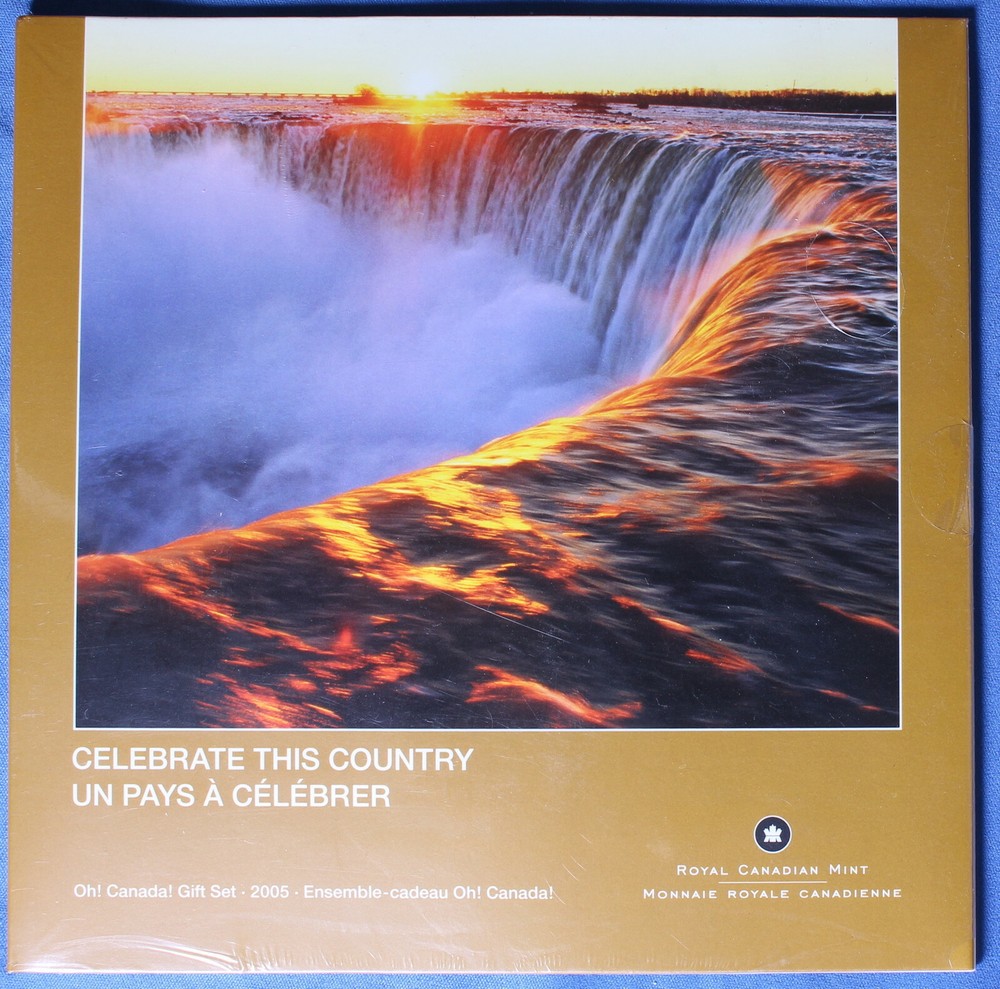 Canada 2005 - Oh Canada Gift Set - Includes half dollar (50 cents)
