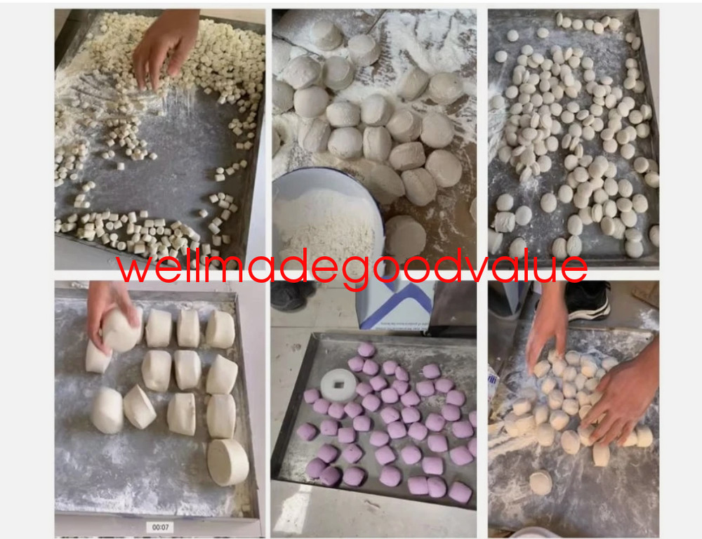 New 520w Automatic Dough Cutting Machine for Bread Bakery & 3 Molds 110v