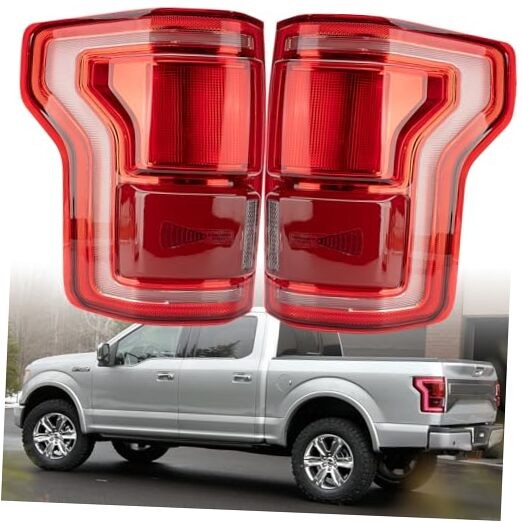 Tail Light Assembly Compatible With 2015-2017 Ford Driver and Passenger Side