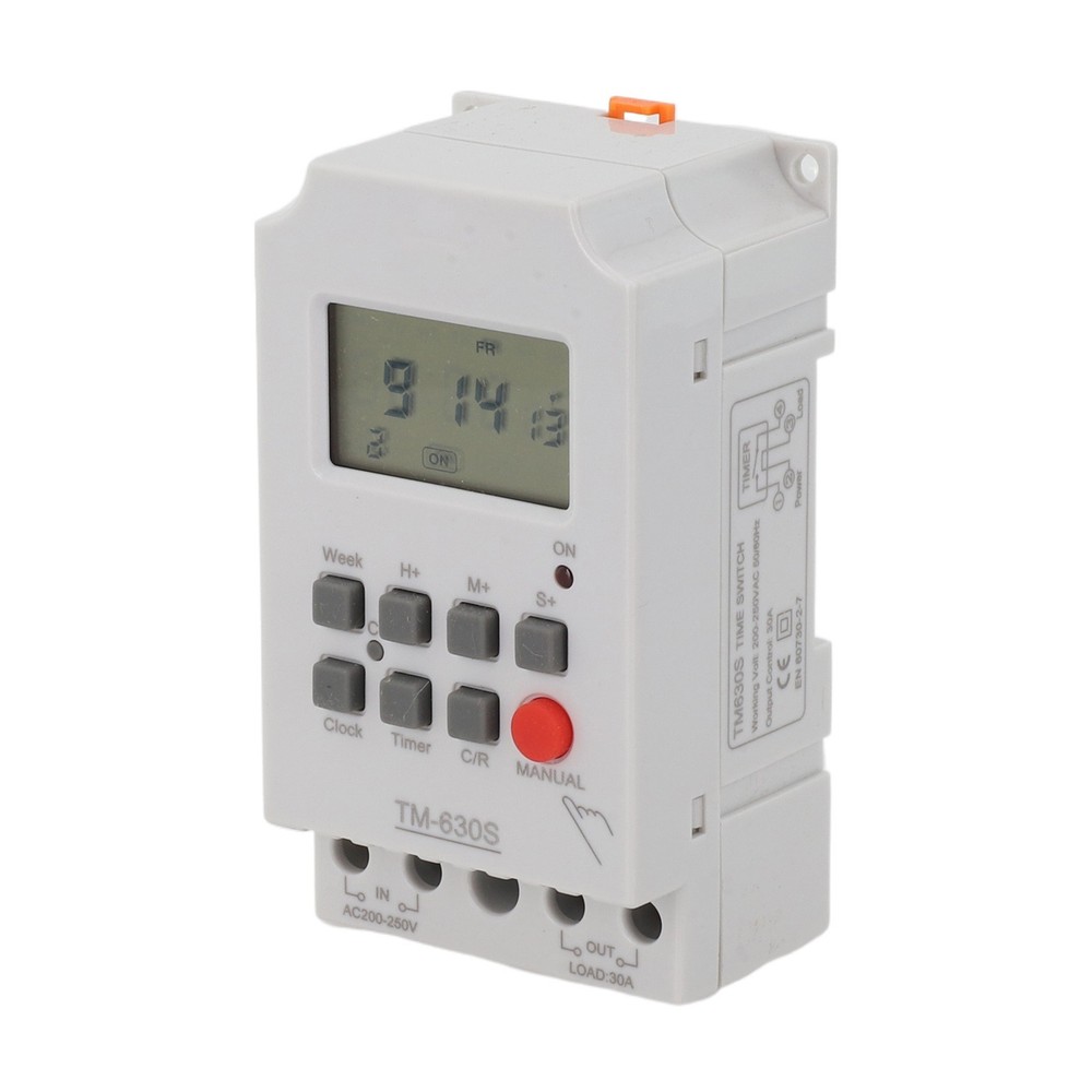 Programmable Timer Controller AC220V LCDDigital Microcomputer Timer TM630S2