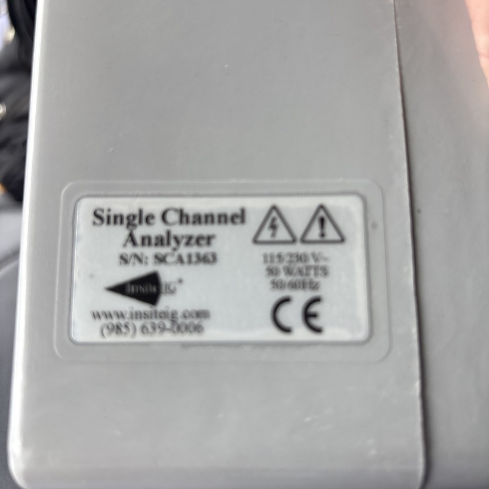 Insite IG Single Channel Analyzer