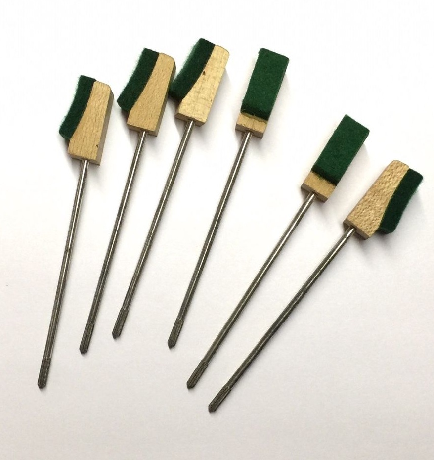 6 Upright Piano Backchecks with Wires