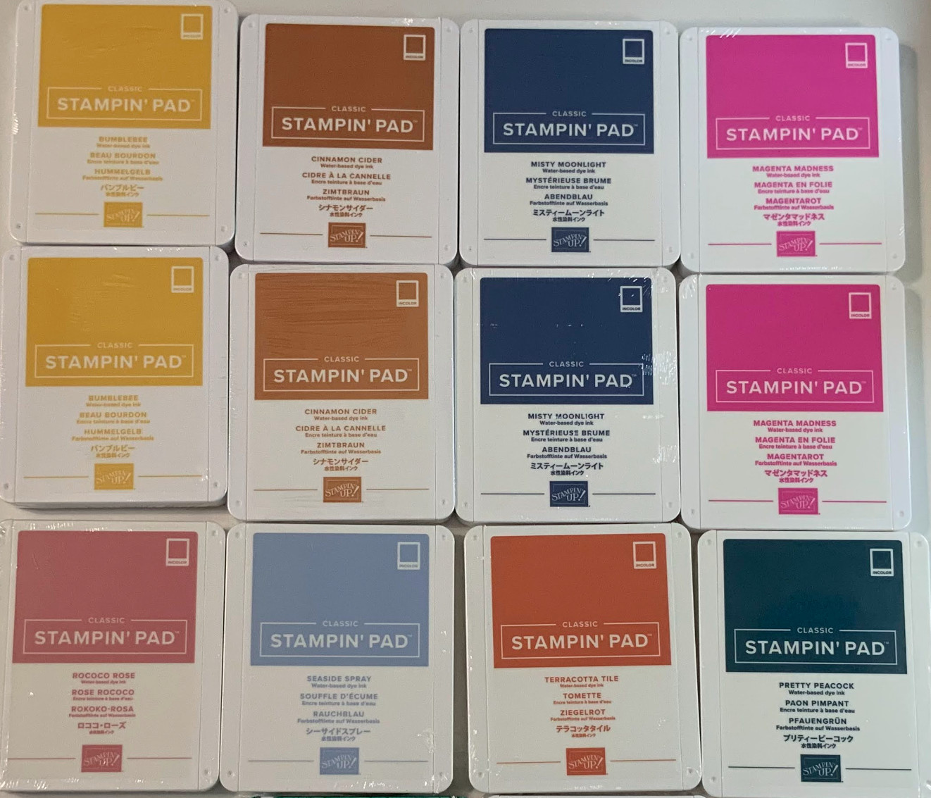 Stampin Up Ink Pad NEW SEALED CURRENT CASE Classic NEW DESIGN Pick Color