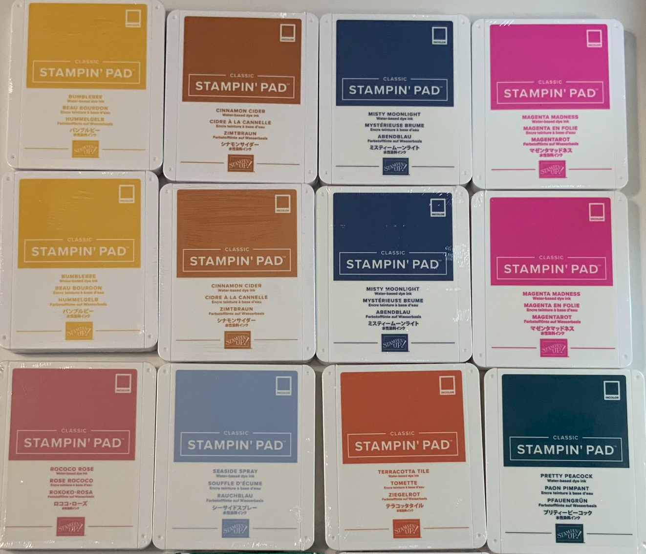 Stampin Up Ink Pad NEW SEALED NEW CURRENT CASE Classic DESIGN Pick Color