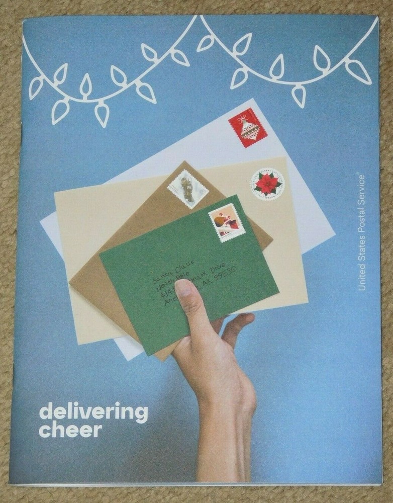 2021 USPS "DELIVERING CHEER" CHRISTMAS CATALOG (New)