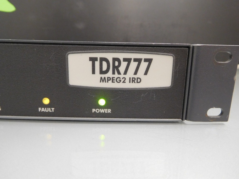 Tiernan TDR777 Professional MPEG2 IRD Integrated Receiver Decoder