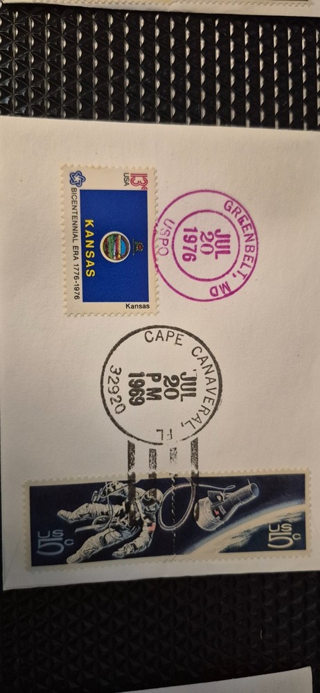 1371 Apollo 8 Moon Orbit 5"X3.5 Multiple on back (Each Different) 10 Per order