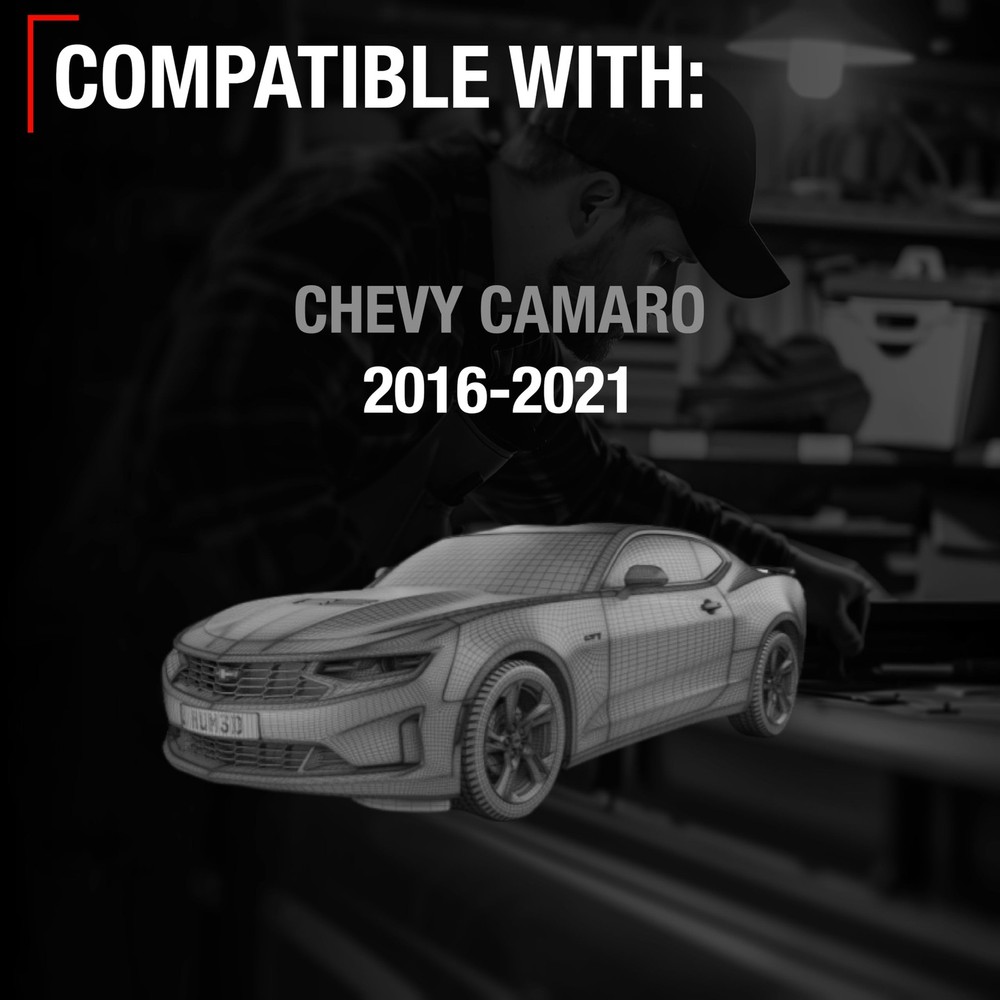 Chevrolet Camaro Driver Side Mirror Replacement - Powered Adjustment, Non-Fol...