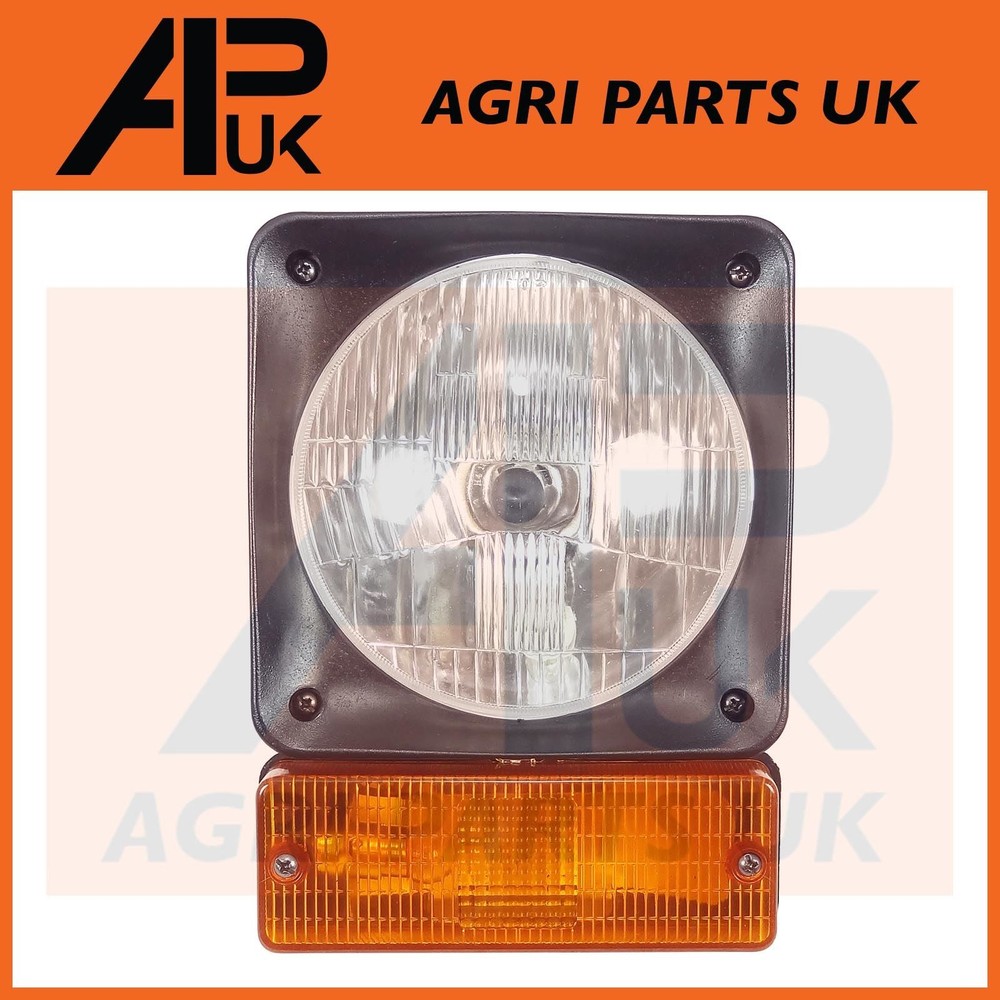 Front Headlight Headlamp Indicator assy H4 Halogen Bulb for JCB Fastrac Dumper